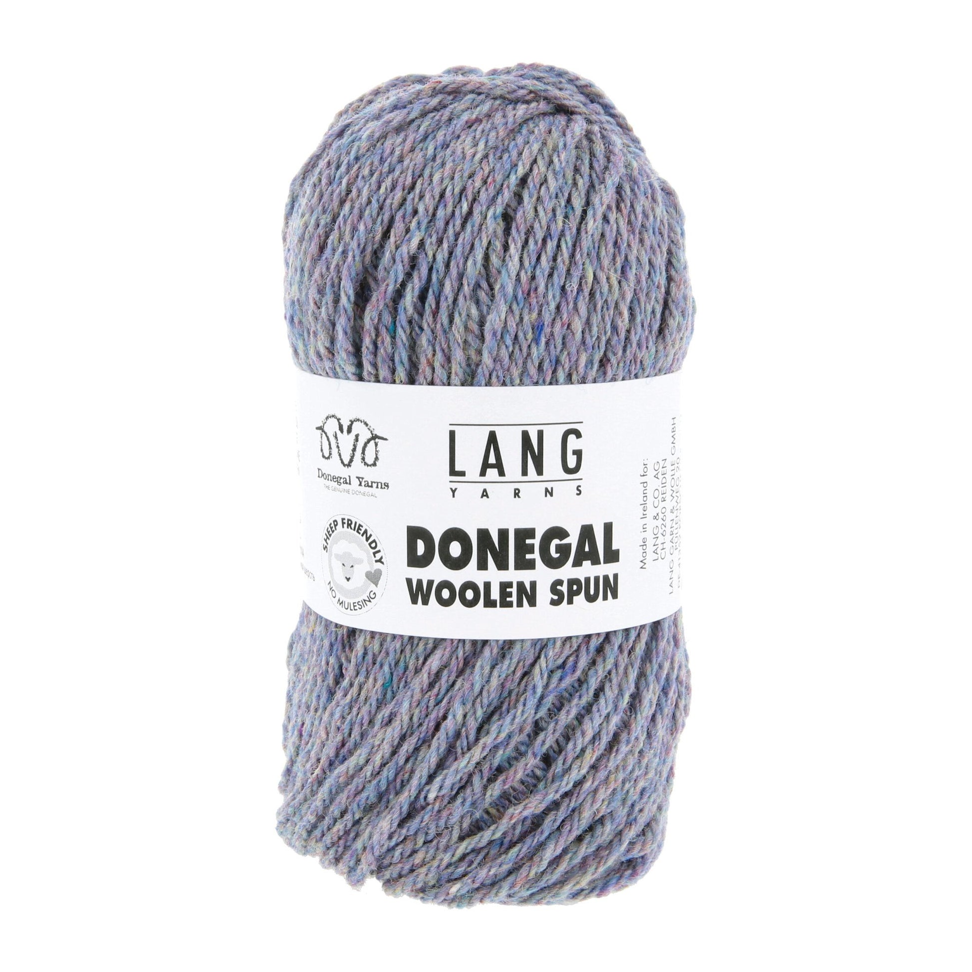 Lang Yarns Donegal Woolen Spun jeans – mooie definitie voor structuursteken