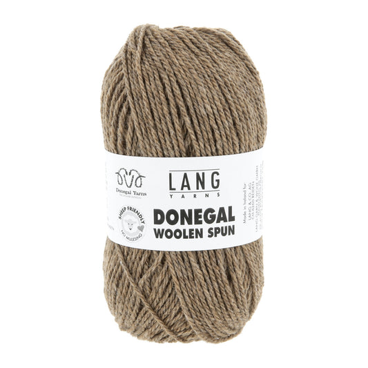 Lang Yarns Donegal Woolen Spun kamelenkleur – gesponnen in Donegal, Ierland