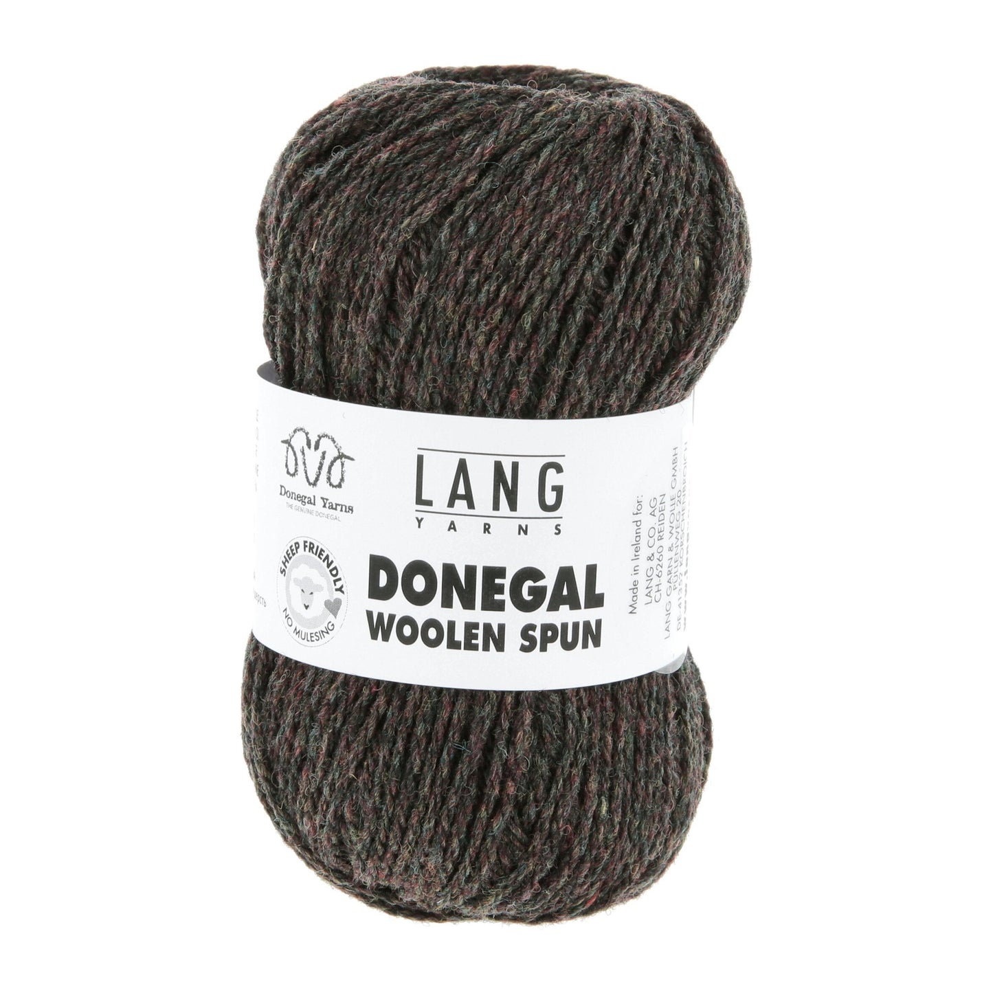 Lang Yarns Donegal Woolen Spun magma – subtiele kleursamenstelling