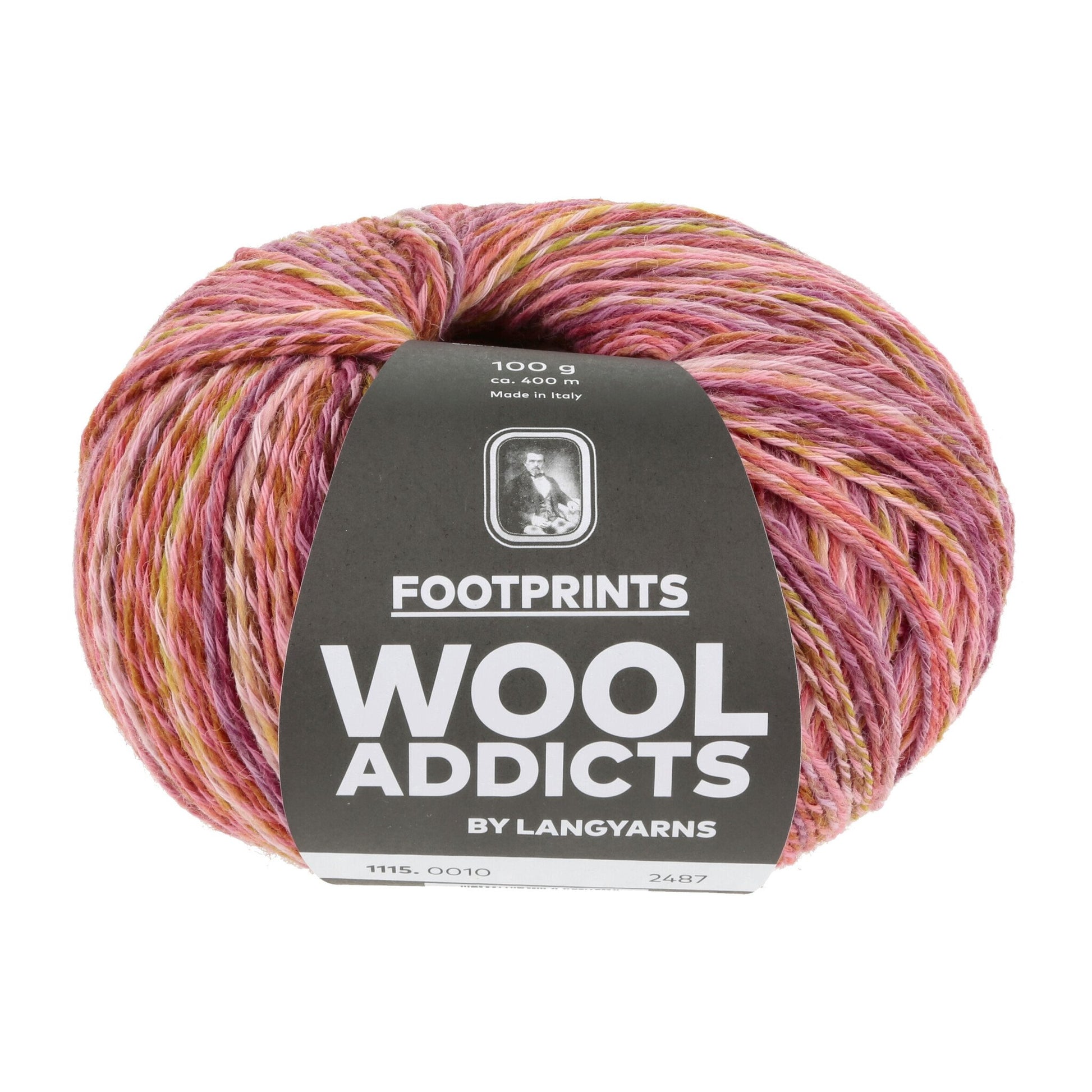 LANG Yarns Footprints sokkenwol kleur 9 - ideaal voor zomerse brei- en haakprojecten
