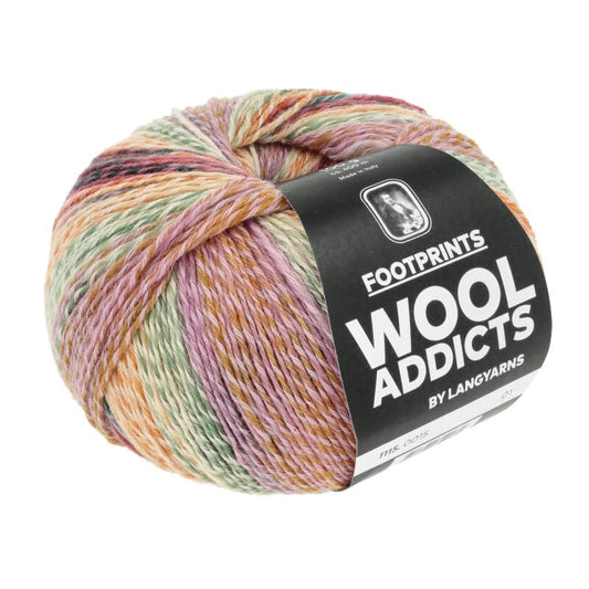 LANG Yarns Footprints sokkenwol kleur 015 - stevig en comfortabel voor sokken