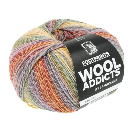 LANG Yarns Footprints sokkenwol kleur 016 - perfect voor zomerse trui's en tops