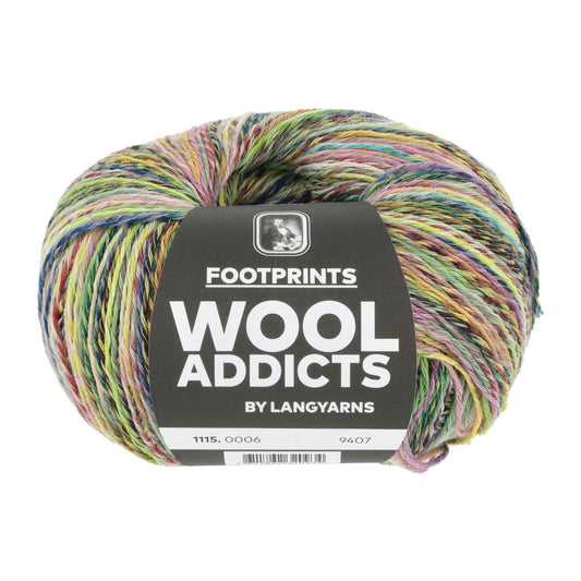 LANG Yarns Footprints sokkenwol kleur 6 - perfect voor zomerse trui's en tops