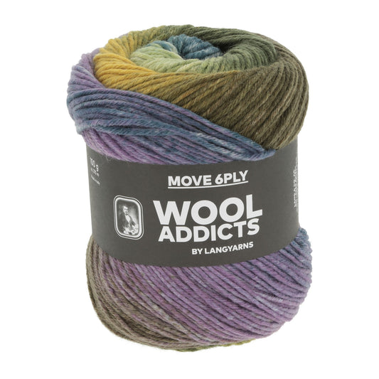 Lang Yarns Move 6-ply kleur 003 – Stevig sokkengaren met kleurverloop