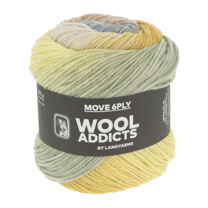 Lang Yarns Move 6-ply kleur 005 – Stevig sokkengaren met kleurverloop