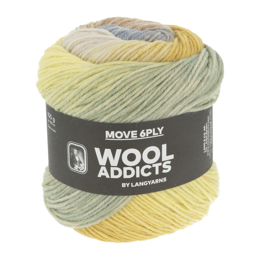 Lang Yarns Move 6-ply kleur 005 – Stevig sokkengaren met kleurverloop