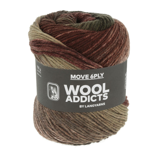 Lang Yarns Move 6-ply kleur 006 – Stevig sokkengaren met kleurverloop