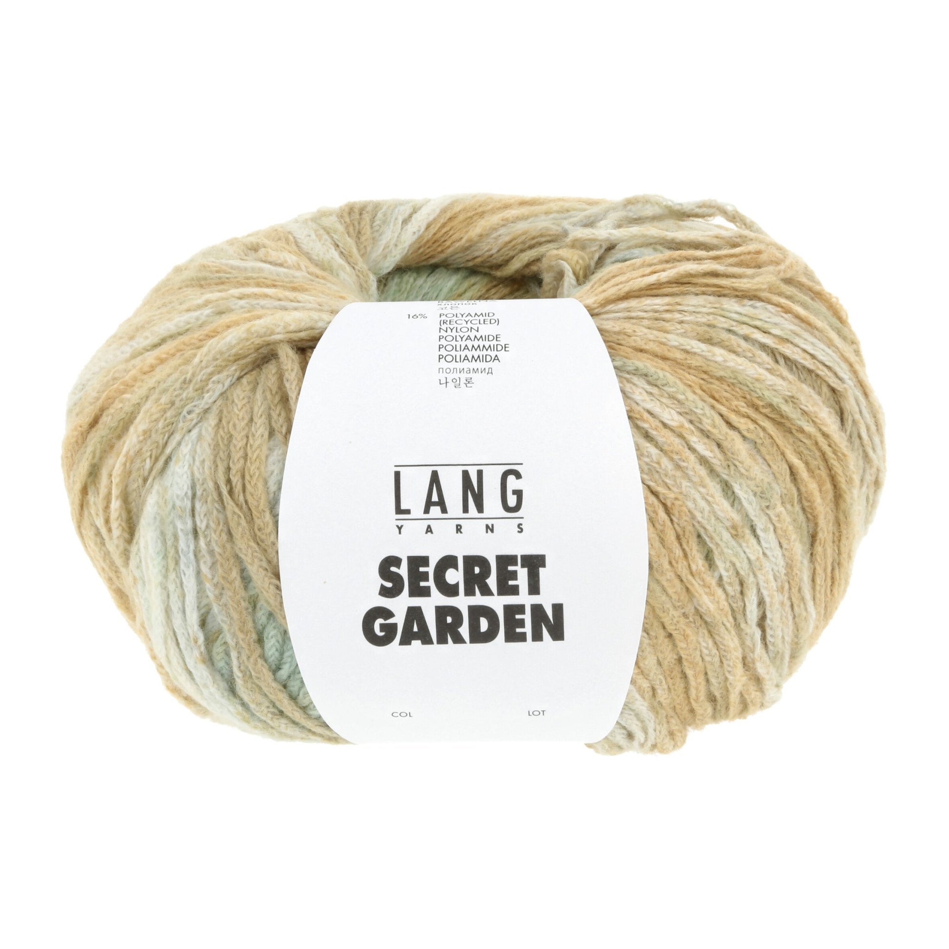 Lang Yarns Secret Garden garen kleur 0002 – ademend katoen-polyamide mengsel