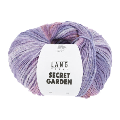 Lang Yarns Secret Garden garen kleur 0006 – gevlochten draad voor gemakkelijk breien en haken