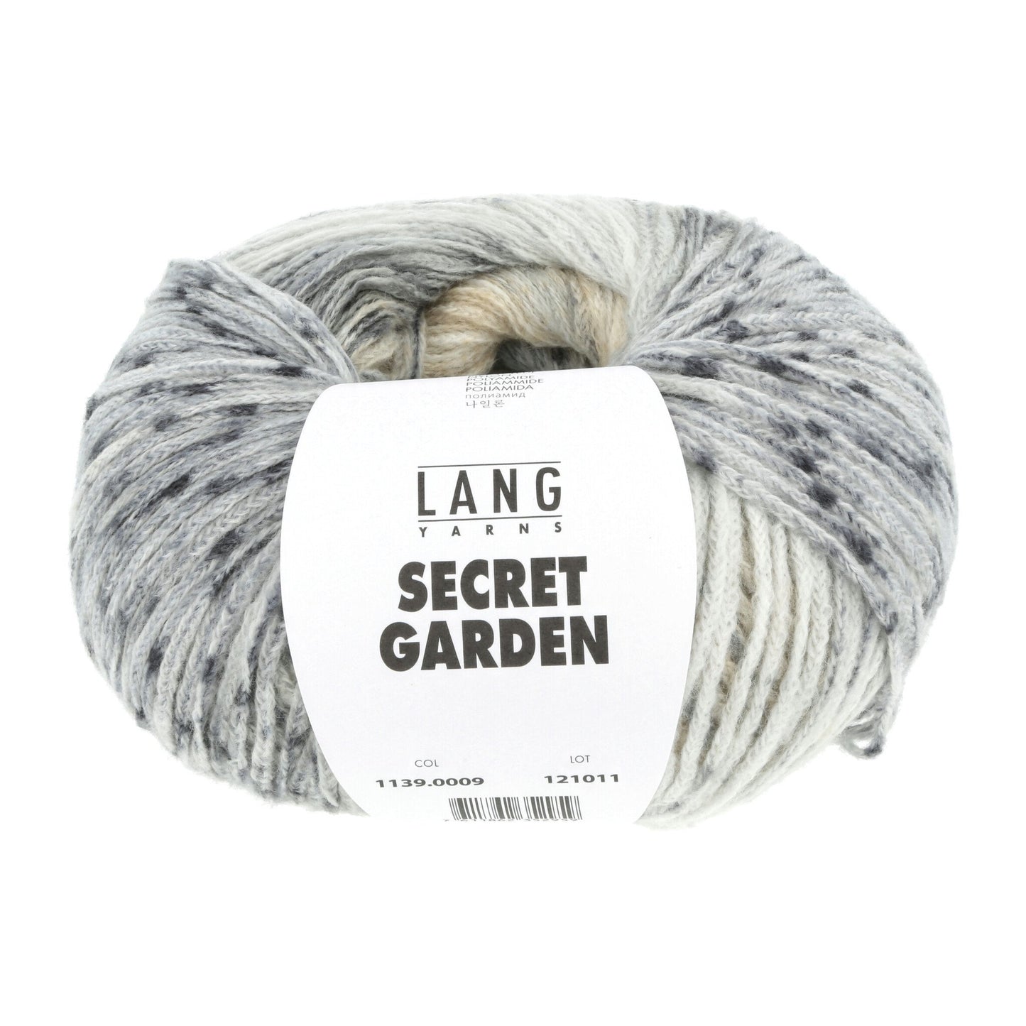 Lang Yarns Secret Garden garen kleur 0009 – luxueus katoen-polyamide mengsel