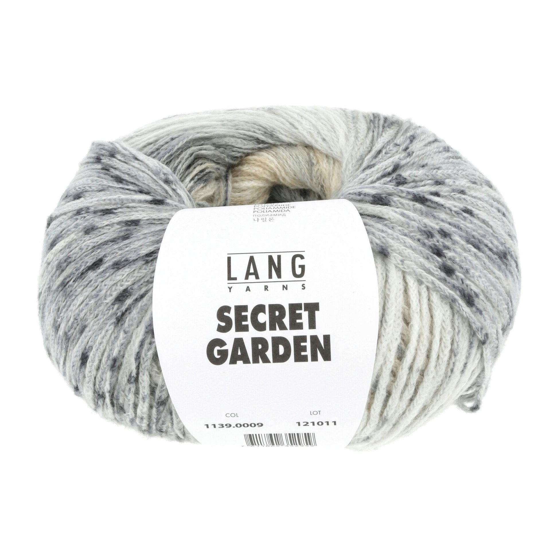 Lang Yarns Secret Garden garen kleur 0009 – luxueus katoen-polyamide mengsel