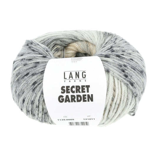 Lang Yarns Secret Garden garen kleur 0009 – luxueus katoen-polyamide mengsel