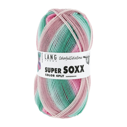 LANG Yarns Super Soxx 4-ply sokkengaren in Buenos Aires – ideaal voor sokken tot maat 44