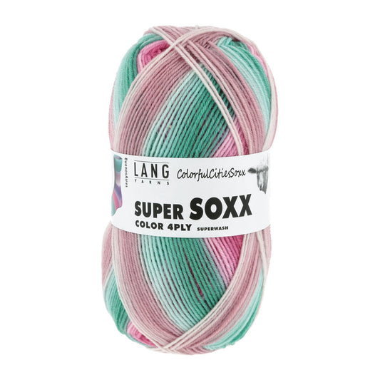 LANG Yarns Super Soxx 4-ply sokkengaren in Buenos Aires – ideaal voor sokken tot maat 44