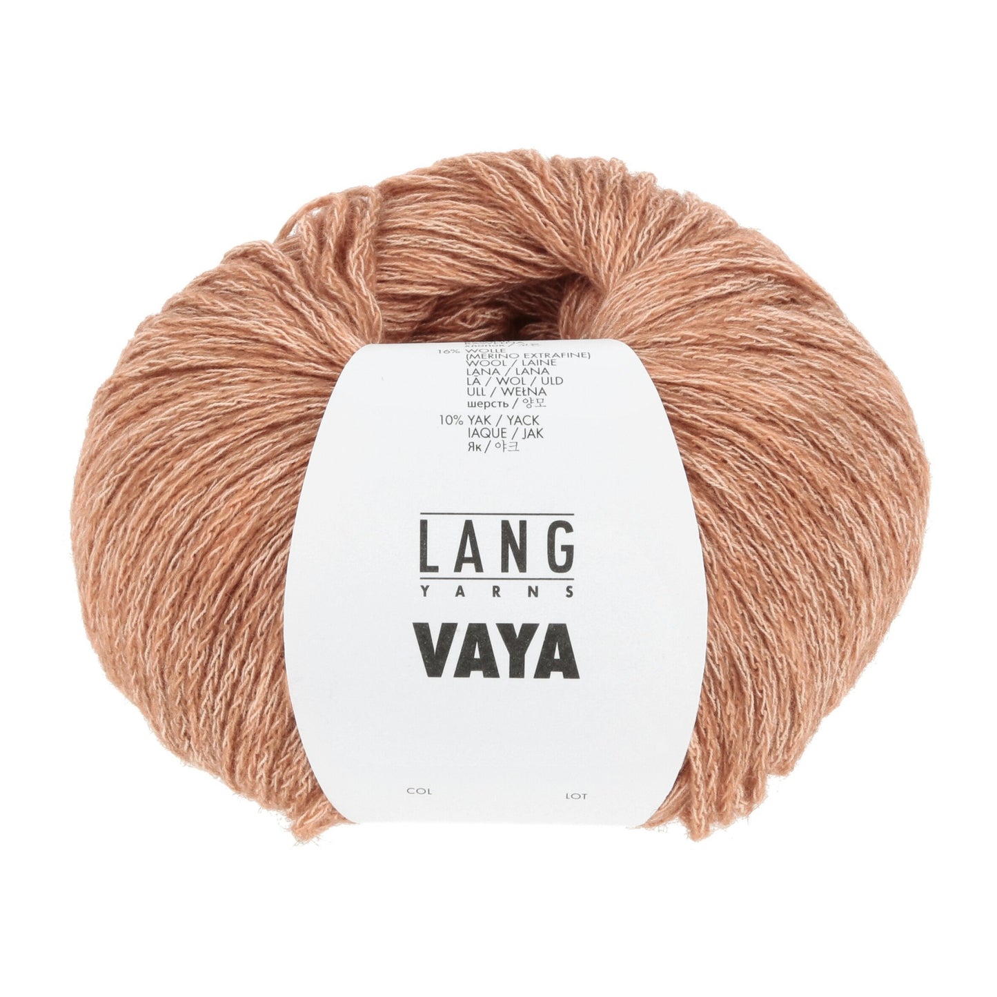 LANG Yarns Vaya breigaren in kleur 0027 - luchtige draad voor breien en haken