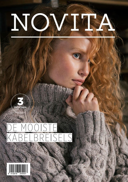 Novita De Mooiste Kabelbreipatronen voor vesten en truiën - gedetailleerde breipatronen voor warme kledingstukken