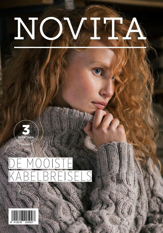 Novita De Mooiste Kabelbreipatronen voor vesten en truiën - gedetailleerde breipatronen voor warme kledingstukken