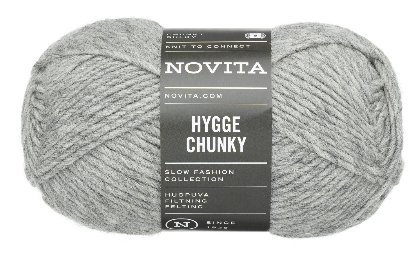 Novita Hygge Wool in stone – perfect voor comfortabele truien en dekens