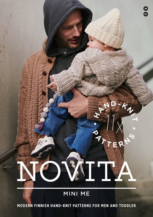 Novita Mini Me Magazine - inspirerende breipatronen voor vader en zoon