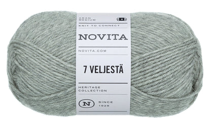Novita 7 Brothers/7 Veljesta in stone – Geschikt voor sokken en kledingstukken