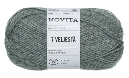 Novita 7 Brothers/7 Veljesta in rock – Veelzijdige 8-draads sokkenwol