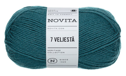 Novita 7 Brothers/7 Veljesta in spell – Veelzijdige 8-draads sokkenwol