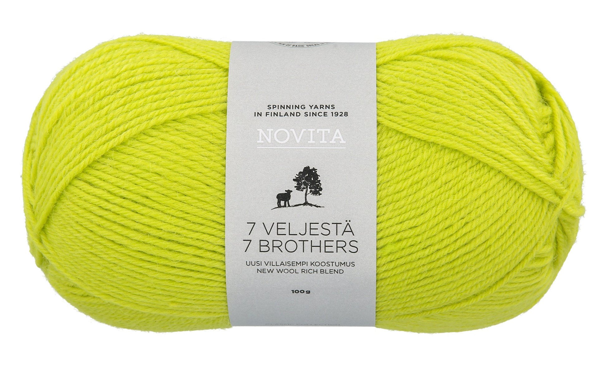 Novita 7 Brothers/7 Veljesta in magican – Ideaal voor breien en haken