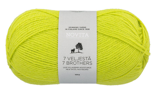 Novita 7 Brothers/7 Veljesta in magican – Ideaal voor breien en haken