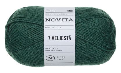 Novita 7 Brothers/7 Veljesta in bergenia – Duurzaam en veelzijdig garen