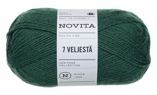 Novita 7 Brothers/7 Veljesta in bergenia – Duurzaam en veelzijdig garen