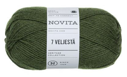 Novita 7 Brothers/7 Veljesta in spruce forest – Duurzaam en veelzijdig garen