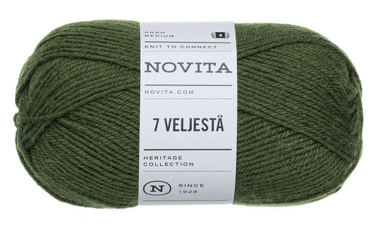 Novita 7 Brothers/7 Veljesta in spruce forest – Duurzaam en veelzijdig garen