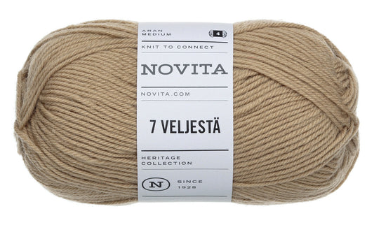 Novita 7 Brothers/7 Veljesta in sandbank – Warme en comfortabele wol