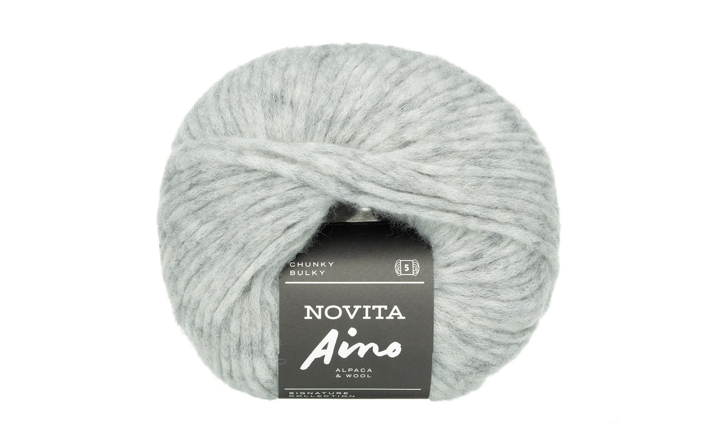 Novita Aino breigaren in moment - ideale steekverhouding voor chunky breien
