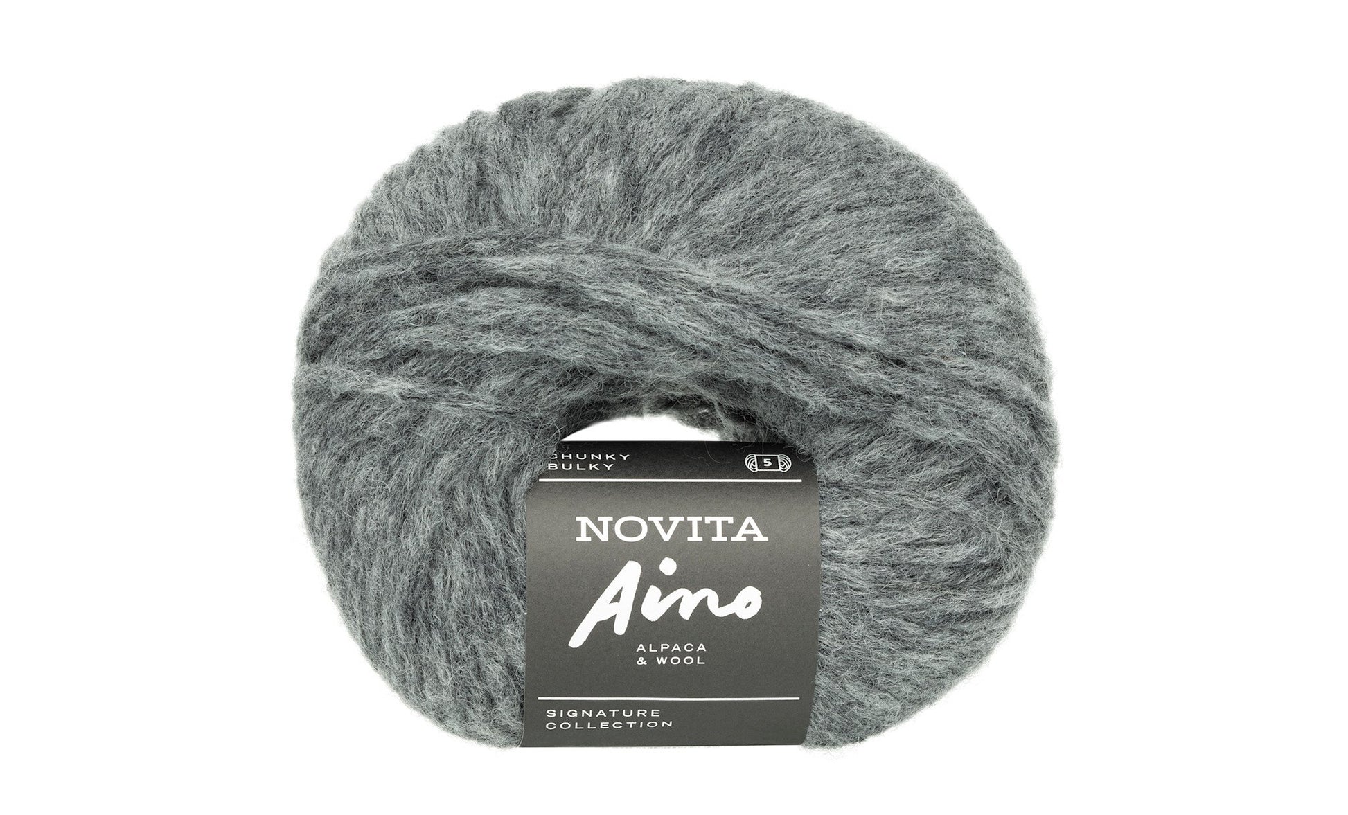 Novita Aino breigaren in fog - Scandinavisch geïnspireerd breigaren