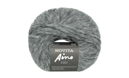 Novita Aino breigaren in fog - Scandinavisch geïnspireerd breigaren