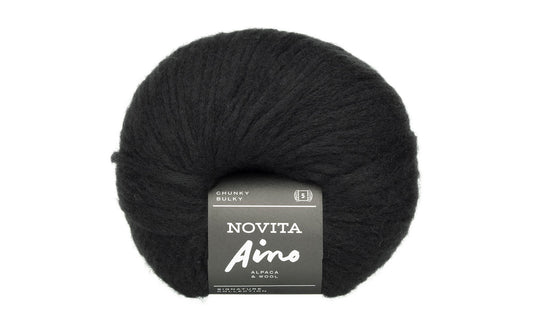 Novita Aino breigaren in shadow - luxe samenstelling van baby alpaca, merinowol en gerecycled polyamide