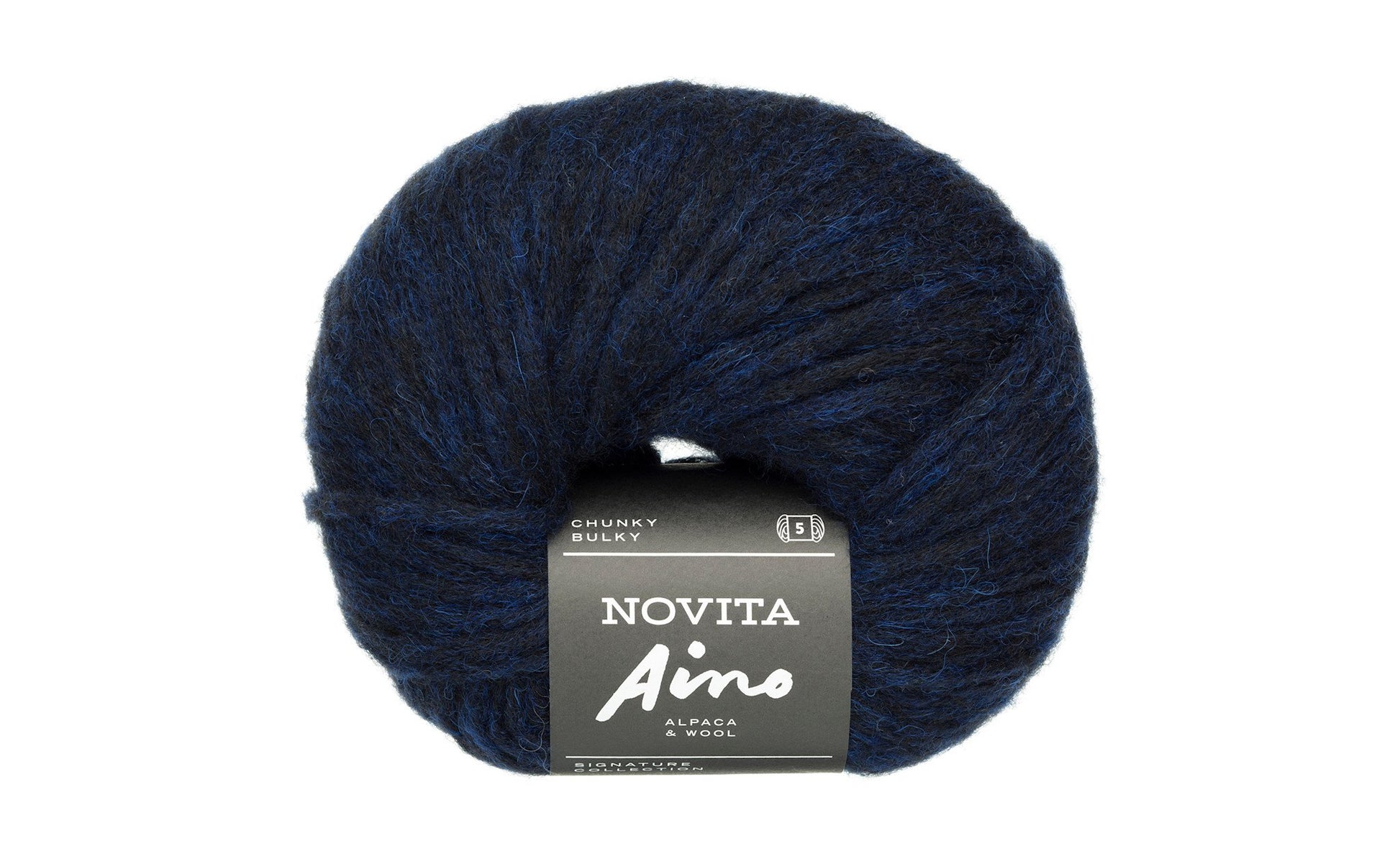 Novita Aino breigaren in courage - warm, volumineus en licht garen