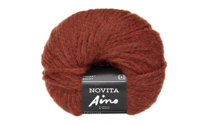 Novita Aino breigaren in autumn evening - luxe chunky blow wool garen