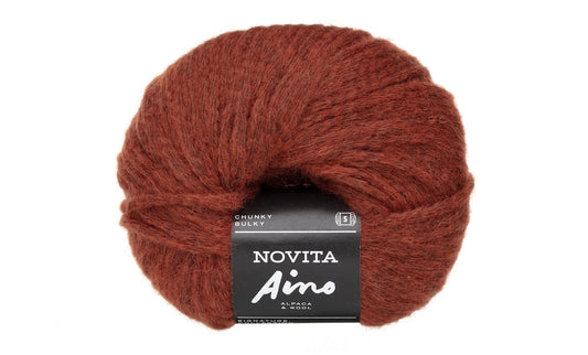 Novita Aino breigaren in autumn evening - luxe chunky blow wool garen