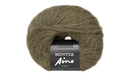 Novita Aino breigaren in lush - duurzaam en milieuvriendelijk breigaren