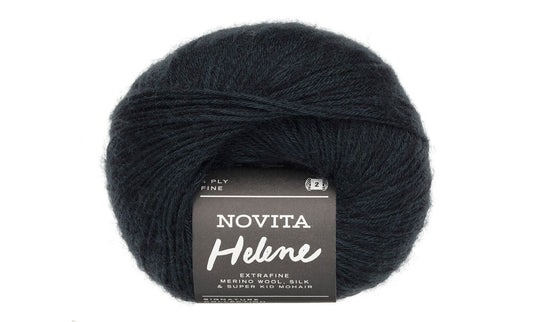 Novita Helene breigaren in shadow - verfijnd garen met een chique uitstraling