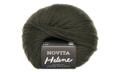 Novita Helene breigaren in path - luxe breigaren voor tijdloze brei- en haakprojecten