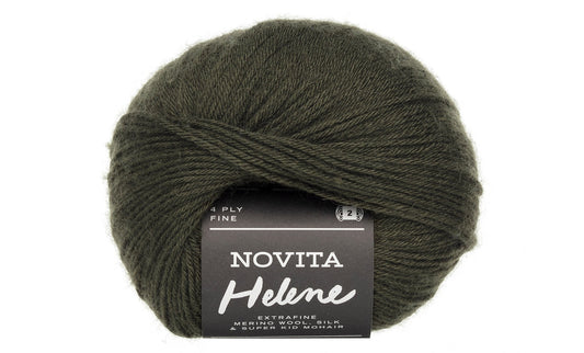 Novita Helene breigaren in path - luxe breigaren voor tijdloze brei- en haakprojecten
