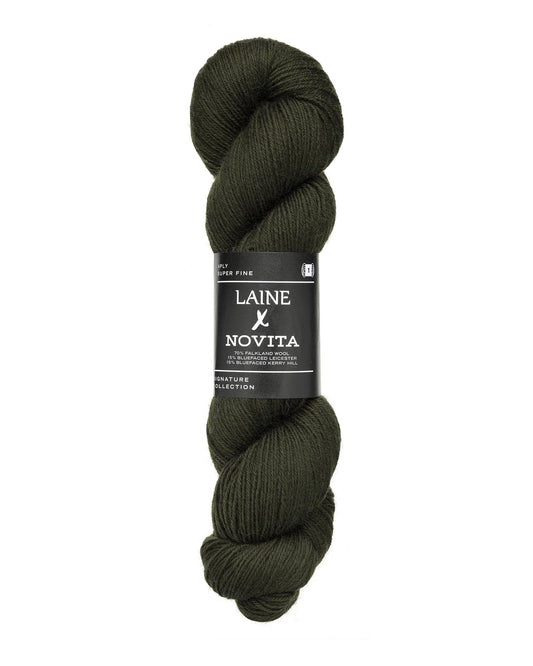 Novita Laine 4ply breigaren in pine forest - natuurlijke kleur voor buitenprojecten
