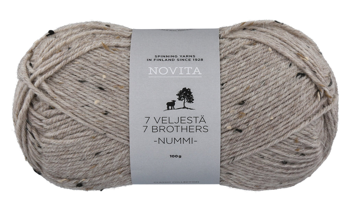 Novita 7 Brothers Nummi in desert – veelzijdig garen voor sokken en truien