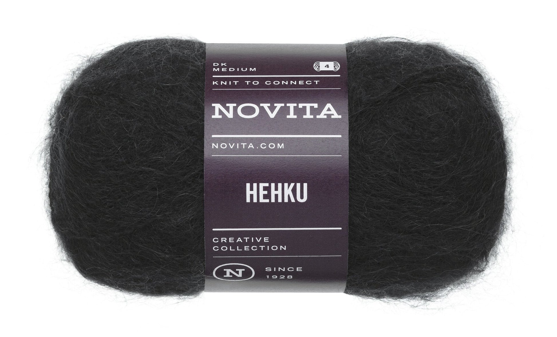 Novita Hehku Mohair breigaren in infiniti - pluizig garen voor sjaals en accessoires