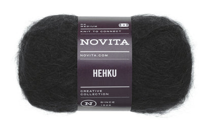 Novita Hehku Mohair breigaren in infiniti - pluizig garen voor sjaals en accessoires
