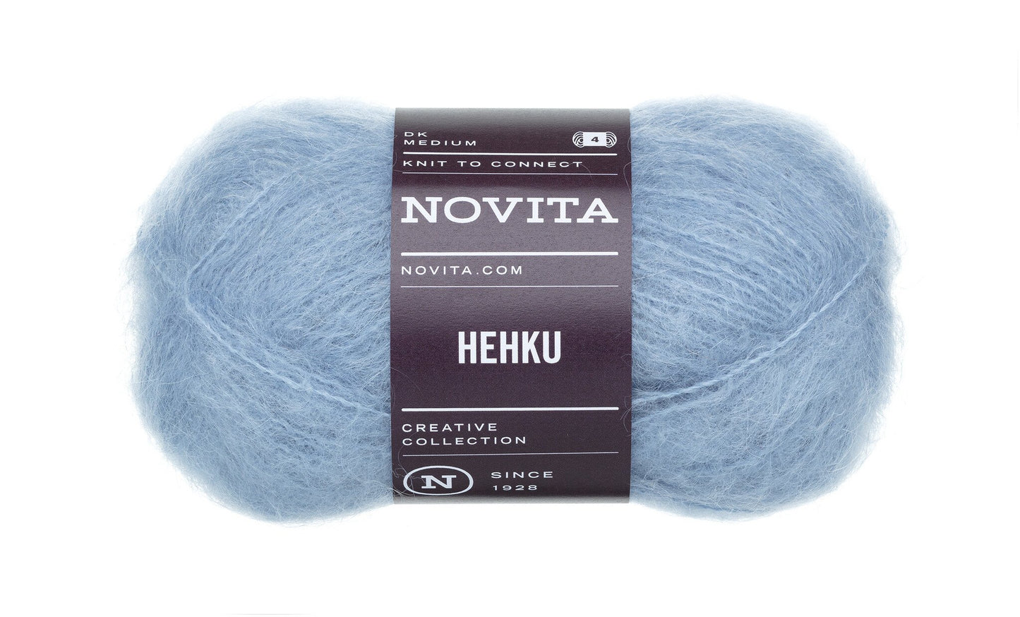 Novita Hehku Mohair breigaren in cute - luxe textuur voor warme stukken