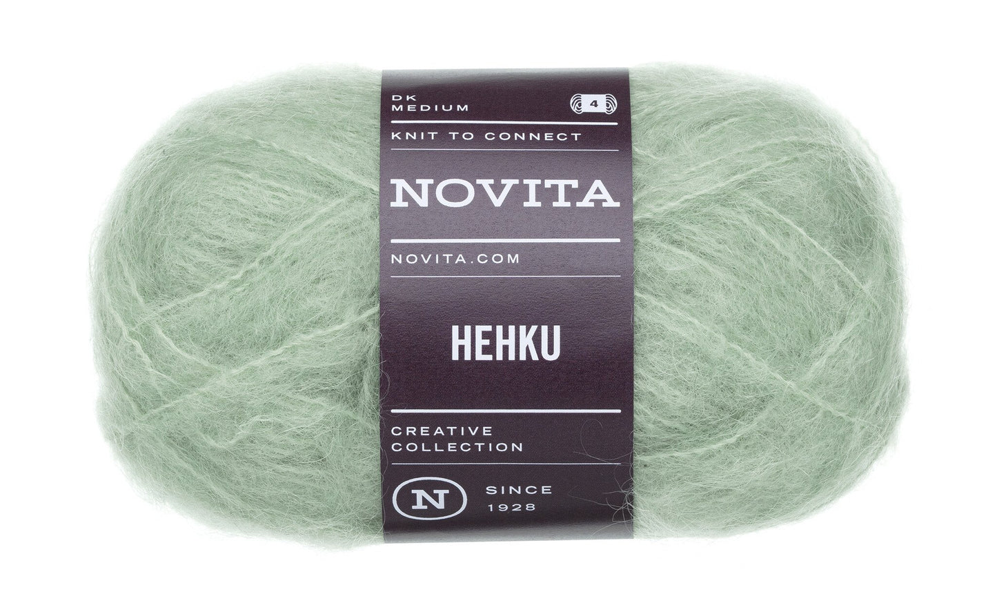 Novita Hehku Mohair breigaren in fresh - luxe textuur voor warme stukken